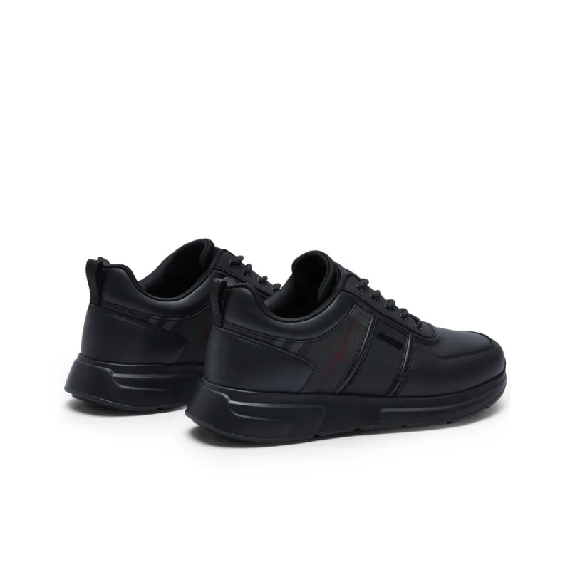 Biyin Leufen Low Top Casual Shoes Men's Black-2