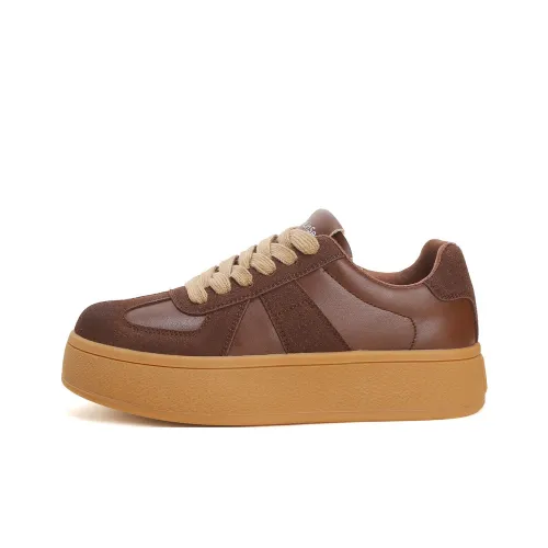 Mulinsen German Army Trainers Versatile Slip-Resistant Soft Sole Shoes Women's