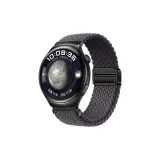 [Magnetic Clasp-Woven Loop]Space Gray-Black Buckle