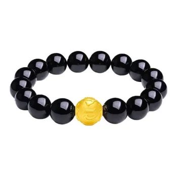 KING TAI SANG Gold Bracelet Unisex
