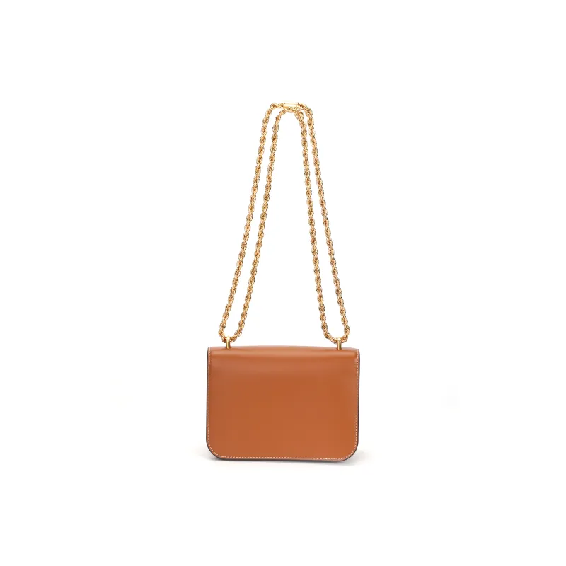 TORY BURCH Eleanor Small Convertible Shoulder Bag Whiskey-6