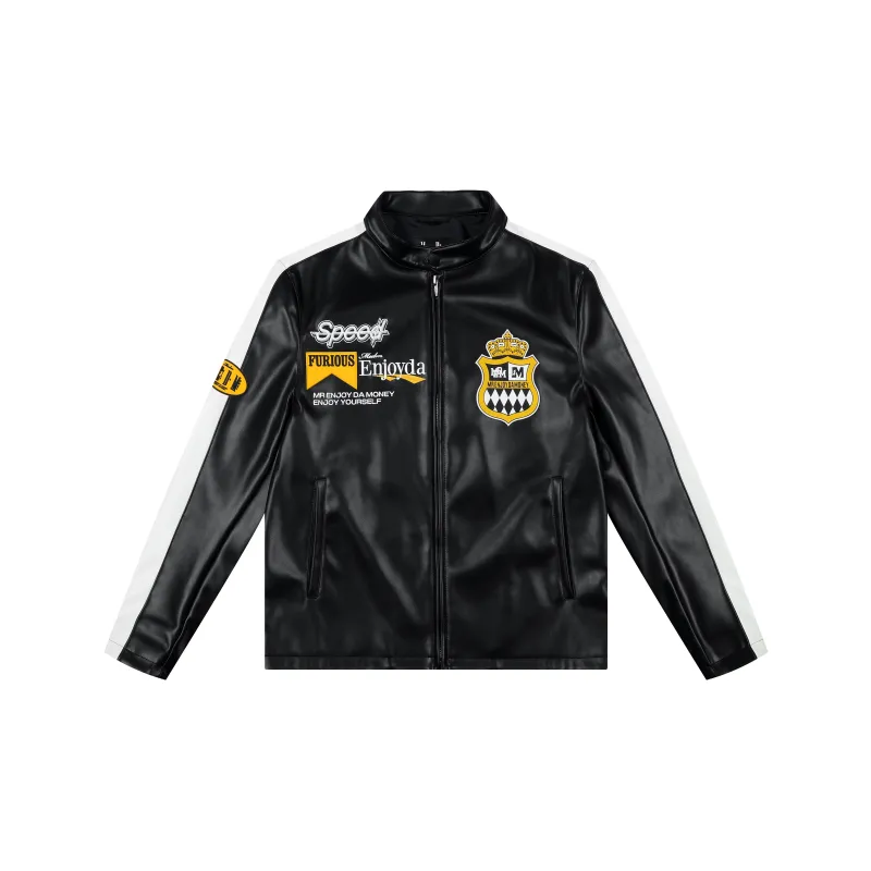 MEDM FW24 Jackets Coats Unisex Black-1
