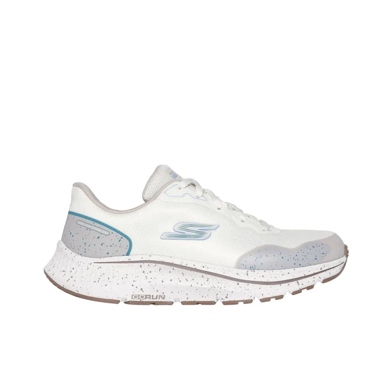 Skechers Go Run Consistent 2.0 Slip Resistant Breathable Low Top Casual Shoes Women's Ecru Gray-1