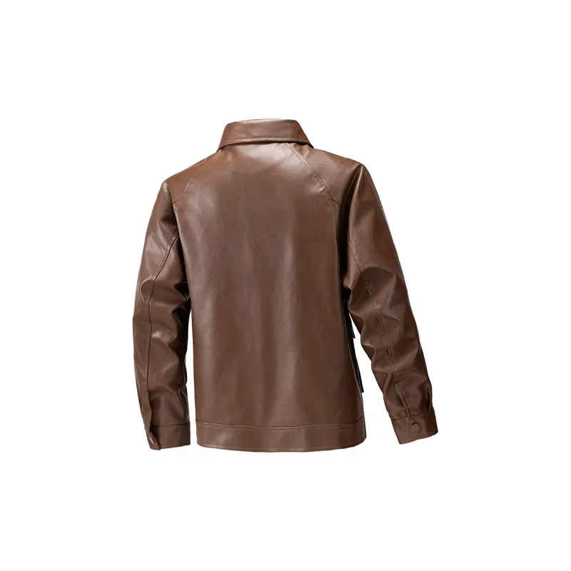 LISENPOK Leather Jackets Unisex-1