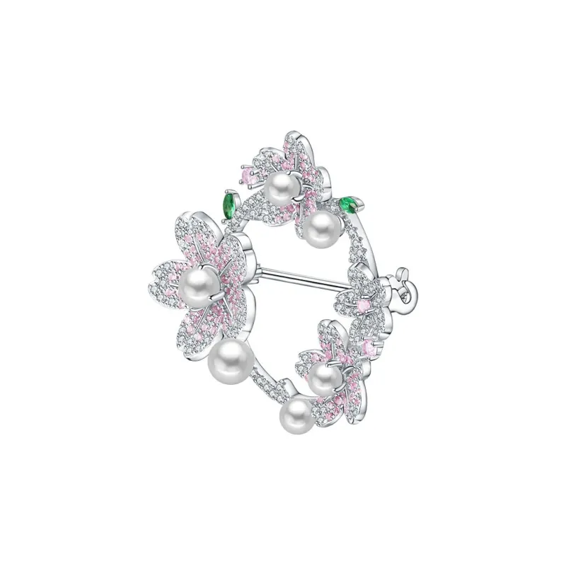 BABYBEI S925 Silver Brooches Women's-1