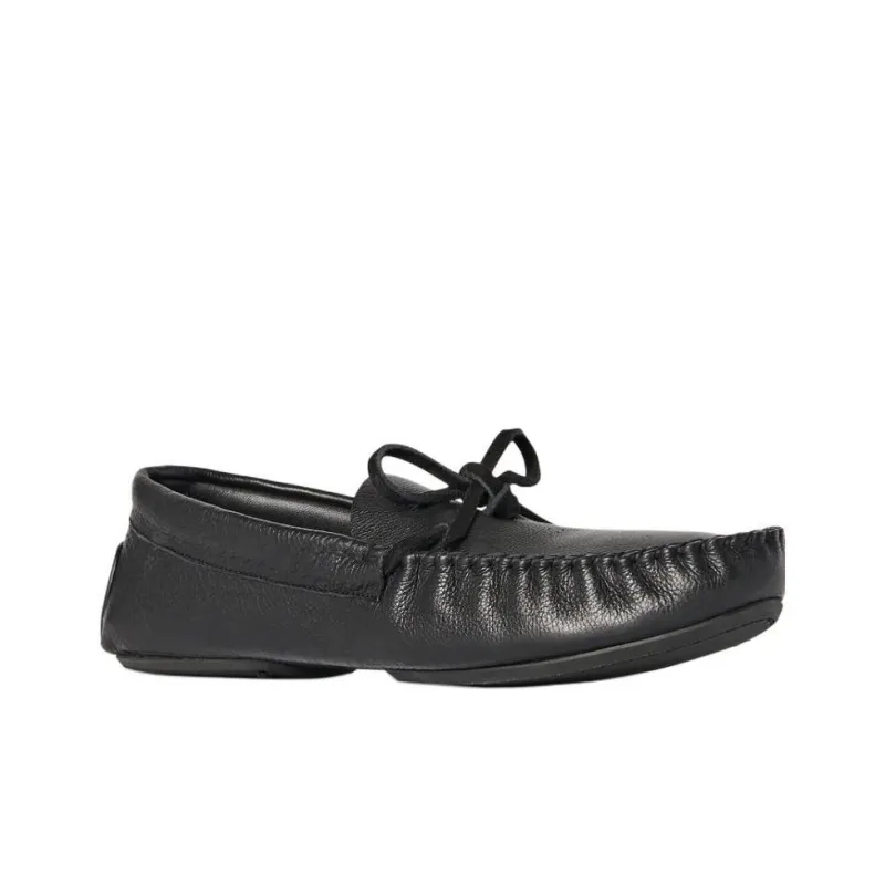 THE ROW Lucca Loafers Women's Black-1