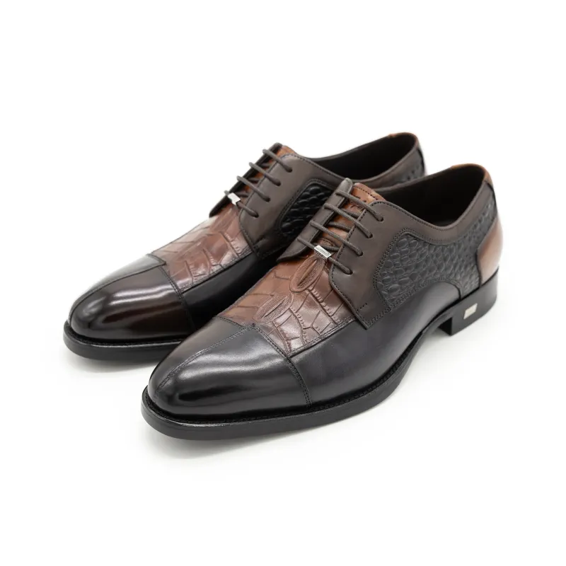 Satchi Dress Shoes Men's Coffee-2