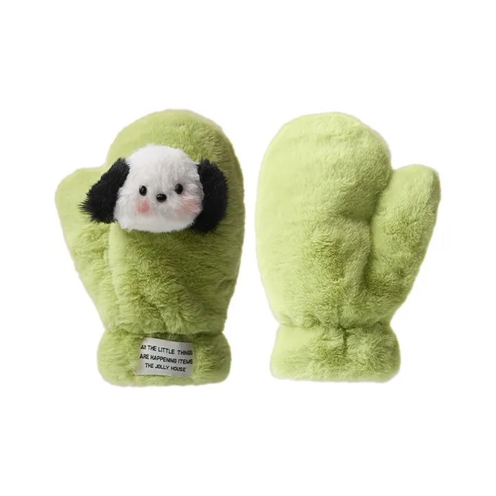 Lanza Polyester Knit Gloves Women's-5