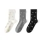 [3 Pack]White+Black+Gray