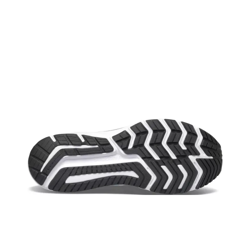 Saucony Anti Slip Wear Resistant Low Top Running Shoes Men's Gray-3