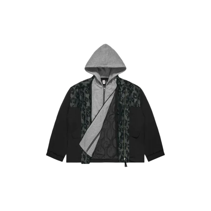 CLOT Life Is A Game Series Jackets Unisex Black-2