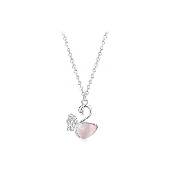 Teddy Bear Collection S925 Silver Necklaces Women's