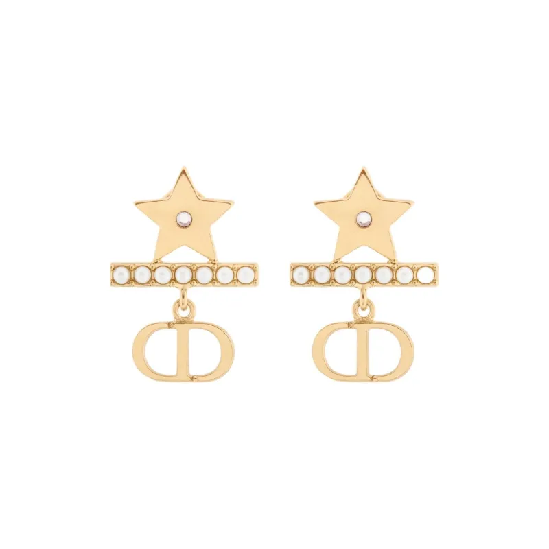 DIOR Metal Earrings Women's Gold-0