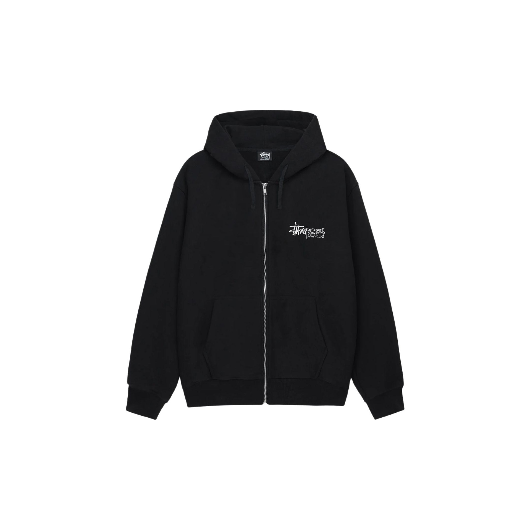 Stussy Superior Quality Zip Hoodie - POIZON