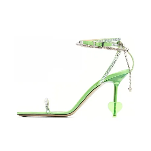 MACH & MACH 100mm Crystal-embellished Sandals