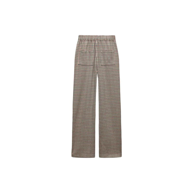 ZARA ZW Series Casual Pants Women's Sand/Brown-1