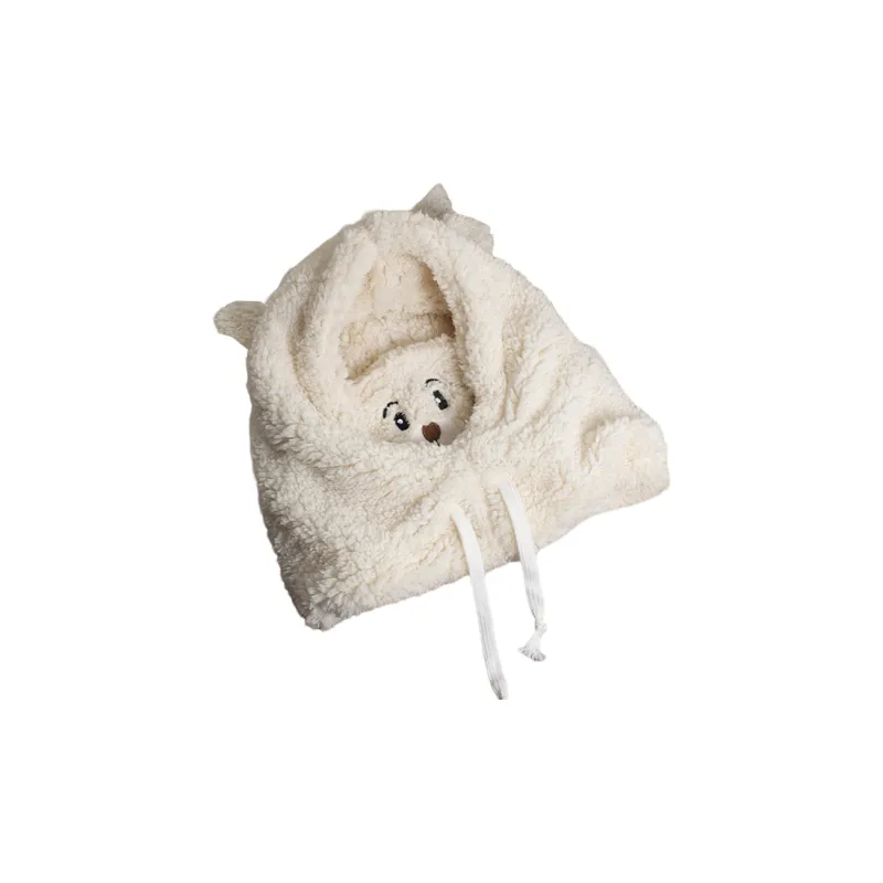 Under Cotton Polyester Blend Hoods & Plush Hats Women's-0