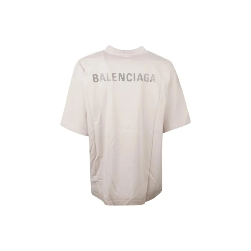 Balenciaga T Shirts Men Ecru-1