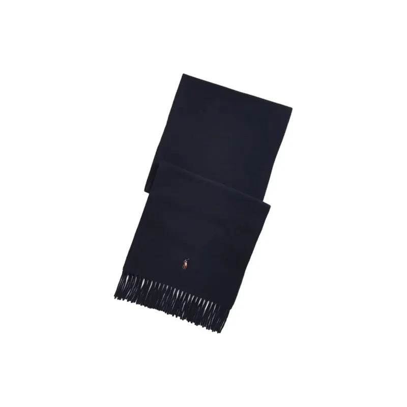 Polo Ralph Lauren Knit Scarves Unisex Dark Blue-3