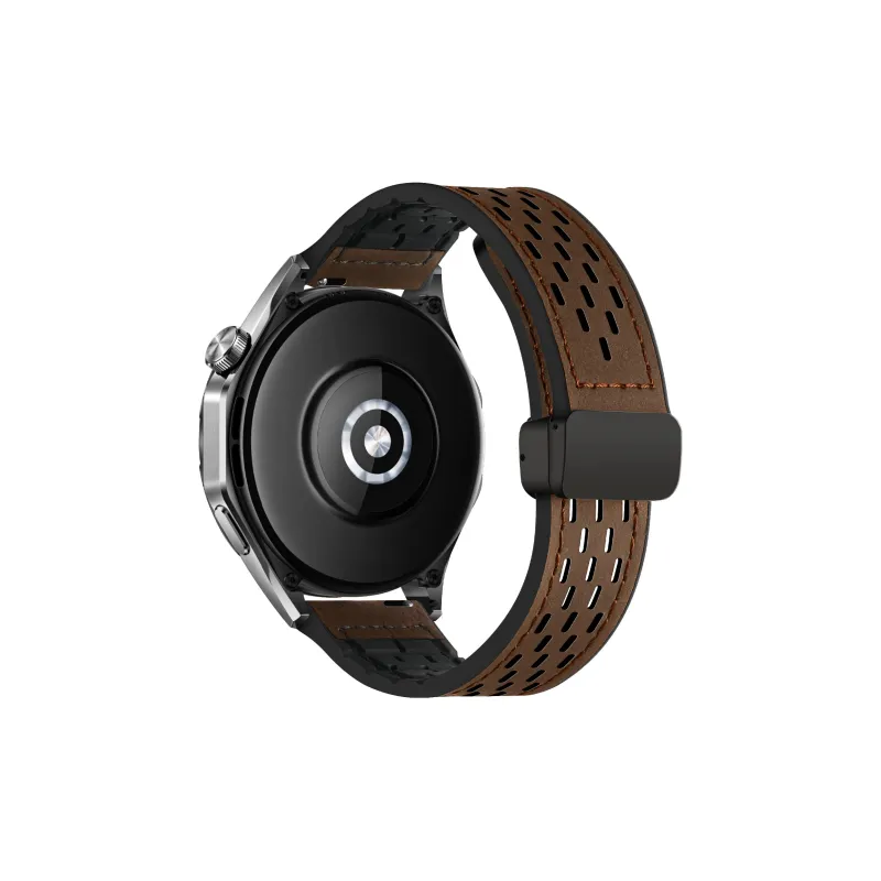 Vobafe Watch Band Huawei Compatibility Genuine Leather Material-3
