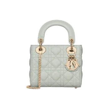DIOR Lady Dior Lambskin Dior Bag Shoulder Bag Crossbody Bag Handbag Mini Women's Bright Green