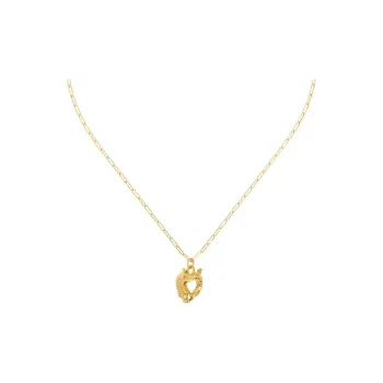 Alighieri Recycled Bronze Necklaces Men's Gold