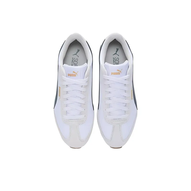 PUMA R78 Metallic Cushioning Wear Resistant Breathable Coverage Support Lightweight Low Top Casual Shoes Unisex Ecru-2