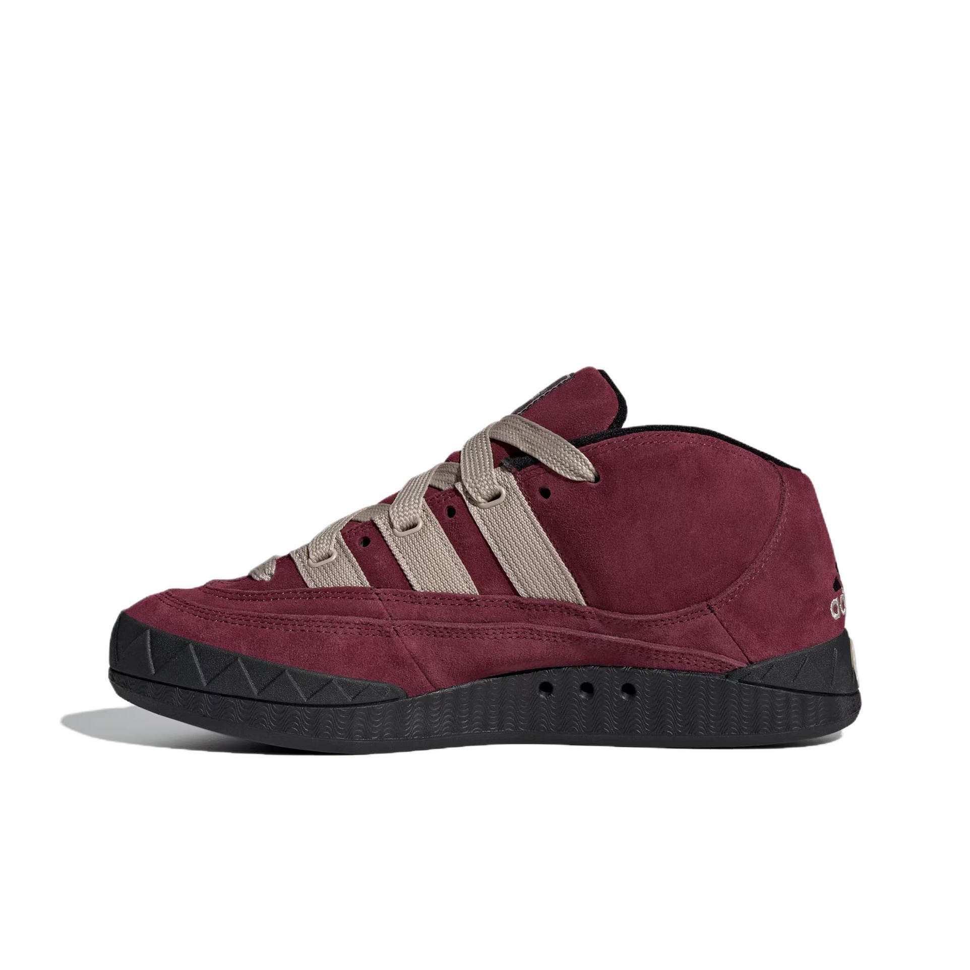 Adidas Originals Adimatic Mid Maroon Wonder Beige Core Black