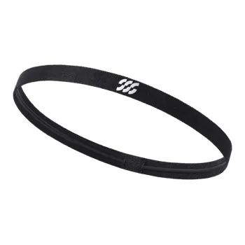HLA Sweatbands Elastic Running, Fitness, Basketball, Yoga Black Unisex