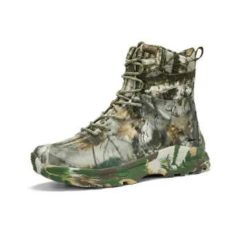 Kuding Outdoor Boots Men Brown Black Army Green