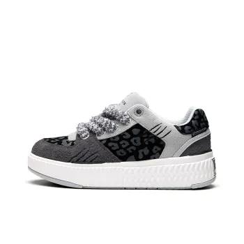 EXCELSIOR Low Top Skateboard Shoes Women's Black Panther Twilight Black