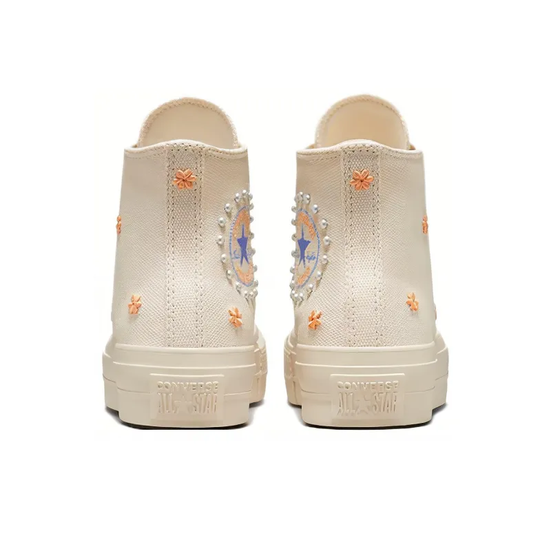 Converse Chuck Taylor All Star Lift Platform Hi Pearls Natural Ivory Women's-3