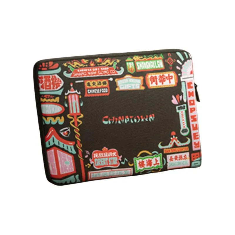 Tomtoc Polyester Laptop Bag With Protective Cover For Apple MacBook Pro/Air Regular Unisex Shadow Black-2