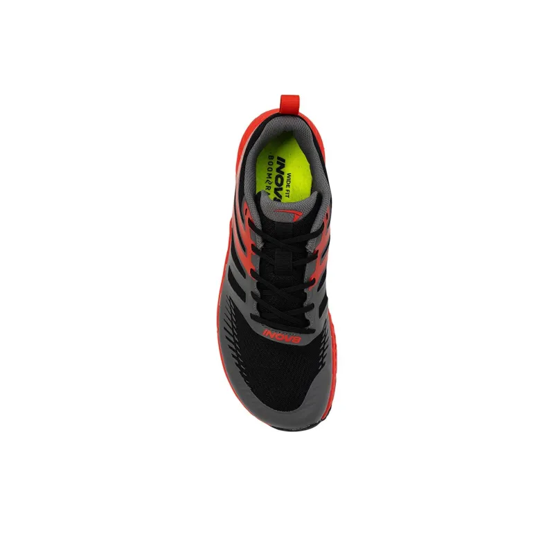 INOV-8 Anti-Slip Wear-Resistant Low-Top Trail Running Running Shoes Men's Black-Red-Gray-4