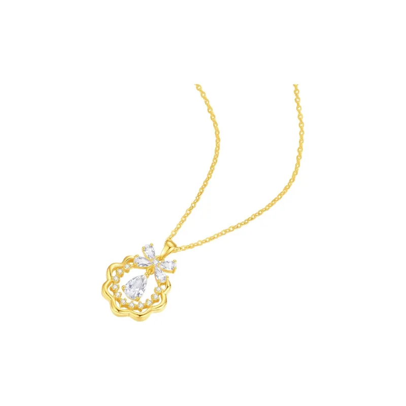 CHOW TAI SENG S925 Silver Necklaces Women's-1