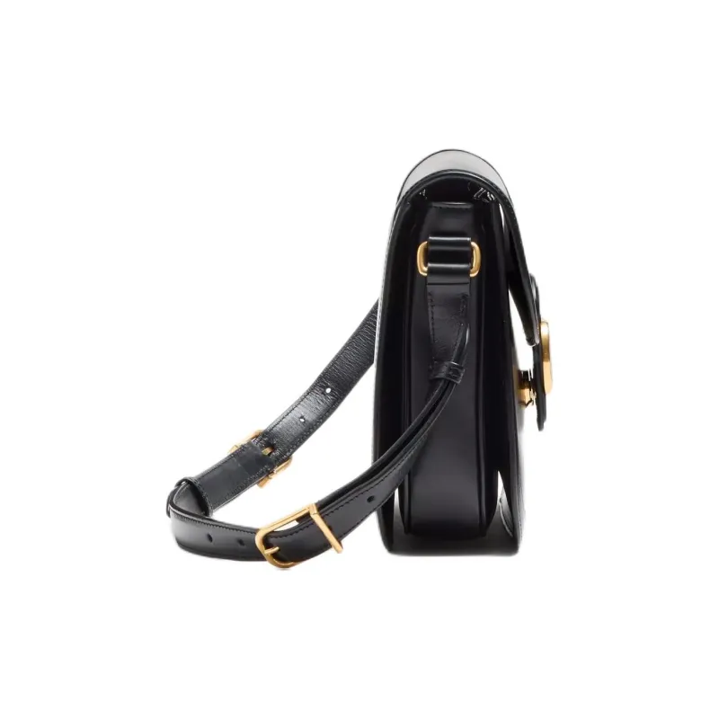 Valentino GARAVANI Calfskin Shoulder Bag Crossbody Bag Women's Black-2