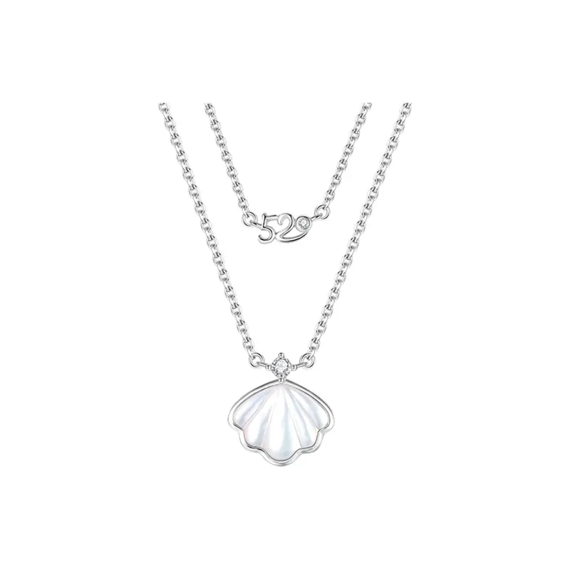 ZUOHUO S999 Silver Necklaces Women's-4
