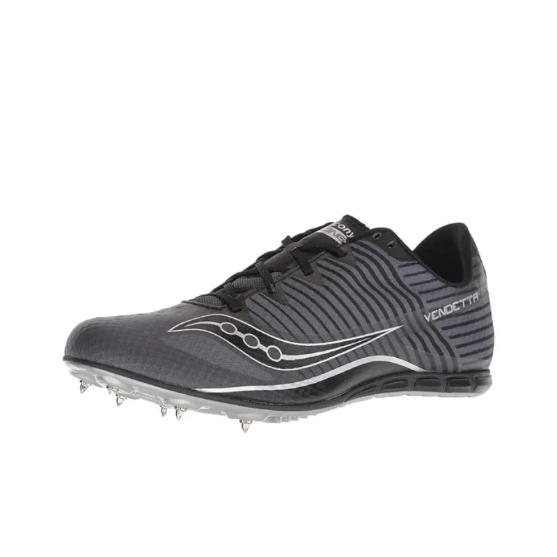 Saucony Anti-Slip Wear-Resistant Low-Top Running Shoes Men's Black-2