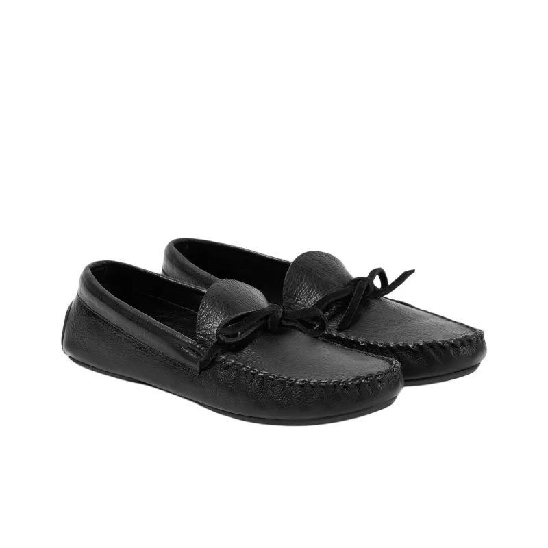 THE ROW Lucca Loafers Women's Black-3
