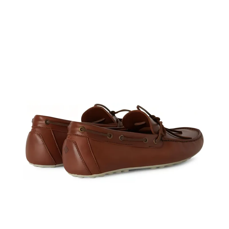 Loro Piana Roadster Boat Shoes Men's Brown-2
