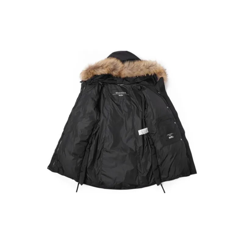 WEEKEND MaxMara Down Jacket Women's Black-2