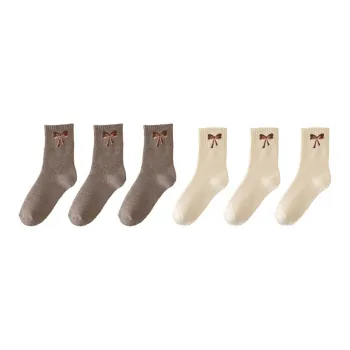 YUZHAOLIN Mid Calf Socks Women's Combo Set