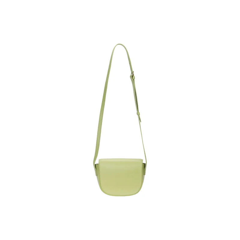 CELINE Triomphe Smooth Cow Leather Handbag Clutch Crossbody Bag Shoulder Bag Women's Light Grass Green-5