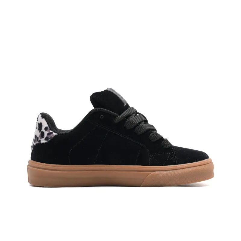 7 SEVFUN Wear resistant And Lightweight Low Top Skateboard Shoes Unisex Black-1
