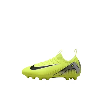 Nike Anti Slip Wear Resistant Low Top Kids' Soccer Shoes Yellow Black Kids'