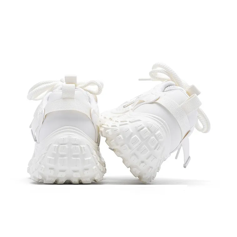 BASIC HOUSE Hundred Houses Good Future Xingji Collection Dreamy Time-Space Low-Top Chunky Sneakers Women's Beige-2