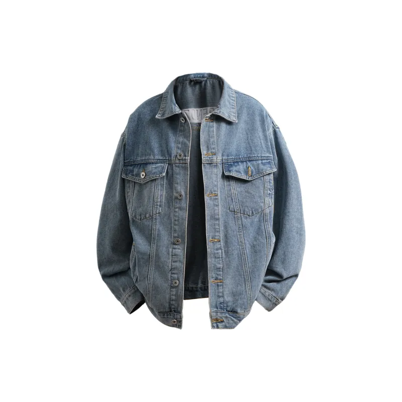 ZMOH Denim Jacket Unisex Couple's-1