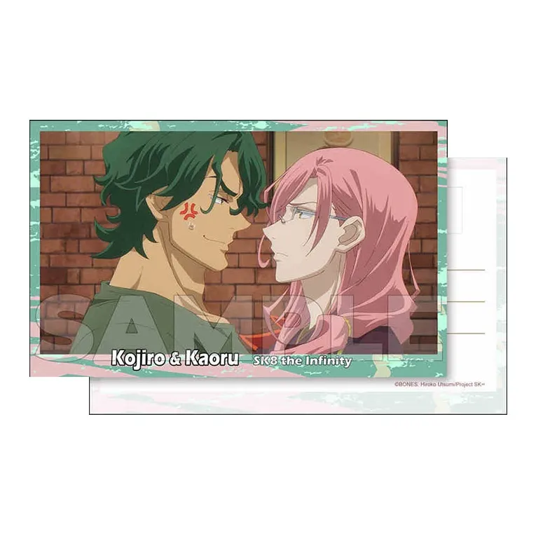 Xhdm SK8 The Infinity Screenshot Collection Xihu Wuli Chihori Rangan Shiyu Real Style Anime / Games Postcards-9