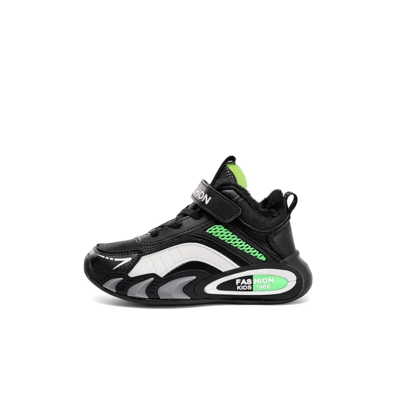 ATONGMU Slip Resistant Cushioning Abrasion Resistant Waterproof Thermal High Top Kids' Casual Kids'-14
