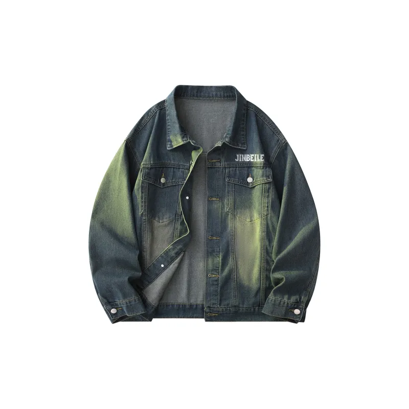 JINBEILE Denim Jackets Unisex-5